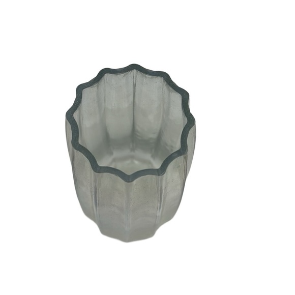 Iridescent Crystal Vase 8.7”- Stylish Decorative Bud Container for Home & Office - Picture 11 of 11